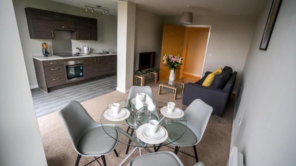 Adelphi Wharf Luxury Apartments Manchester Buitenkant foto